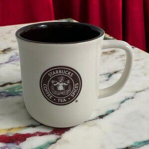 Starbucks Pike Place Market Mug Ivory First Store Ceramic Seattle WA Brown 2010